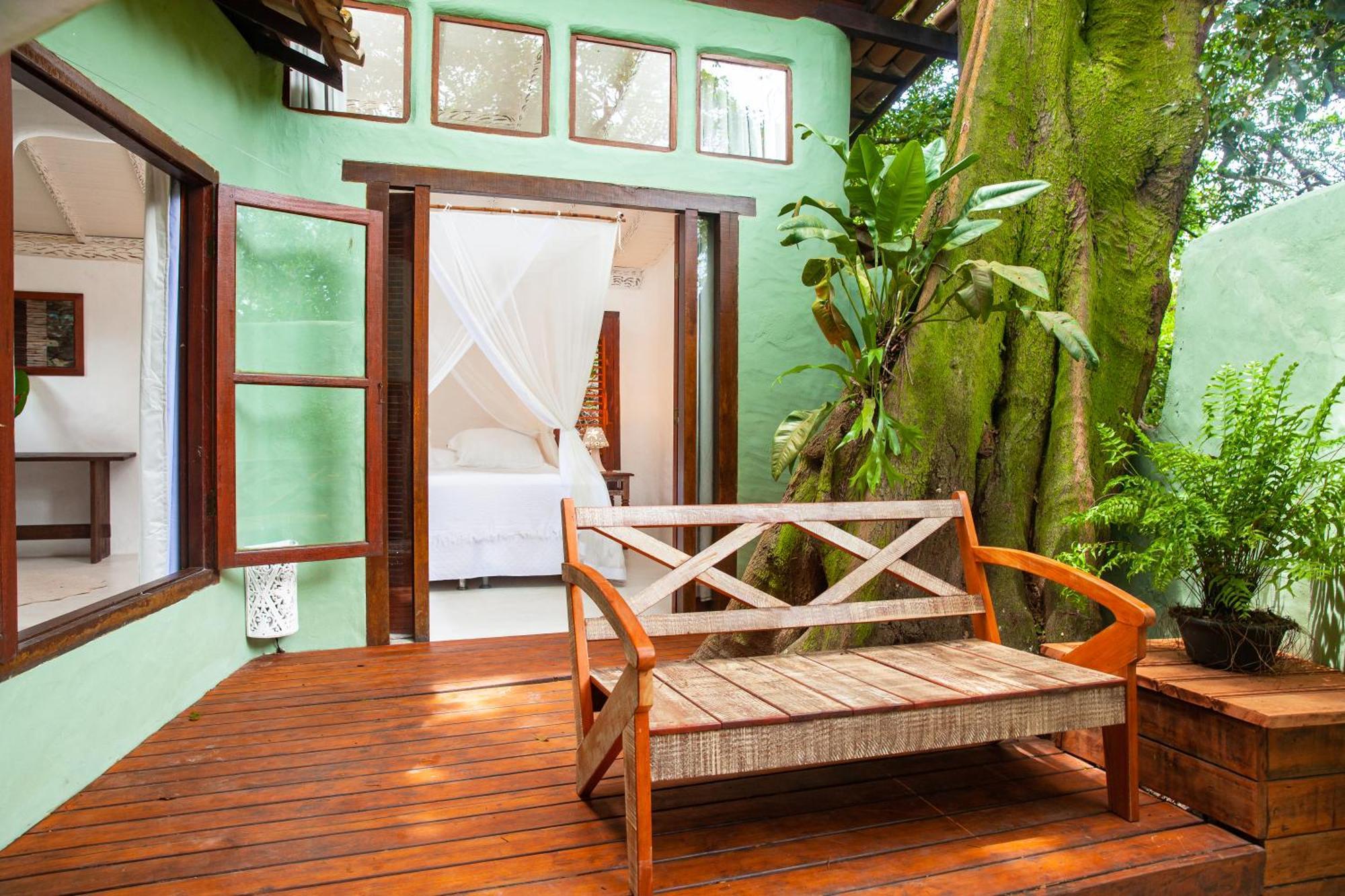 Pousada Mangue Sereno Caraíva Exterior foto